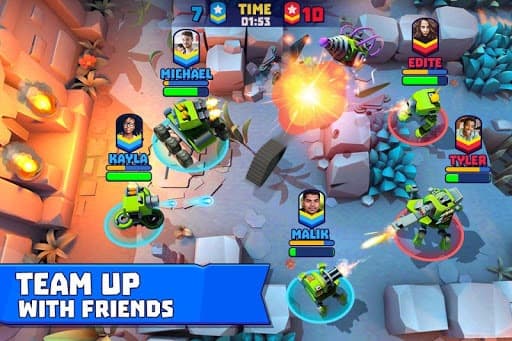 Tanks A Lot! - Realtime Multiplayer Battle Arena screenshot 4