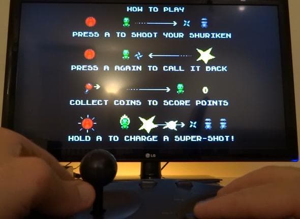 Yo-Yo Shuriken (Neo-Geo MVS AES CD) screenshot 2