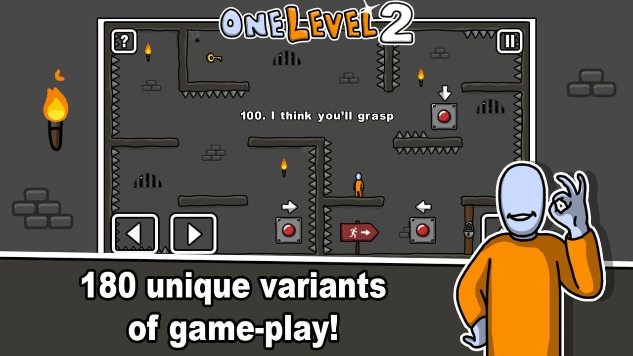One Level 2: Stickman Jailbreak screenshot 3