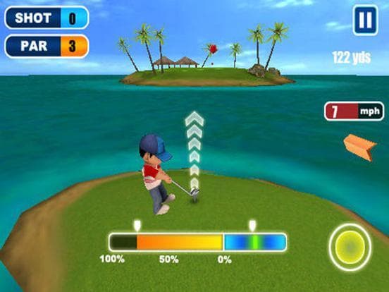 Fantasy Golf 3D - Free golf games, mini golf screenshot 2