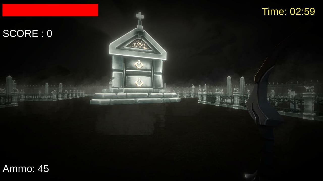 Arrow is Cool in the Cemetery Skull screenshot 2