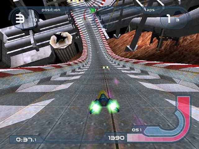 Wipeout Fusion screenshot 4