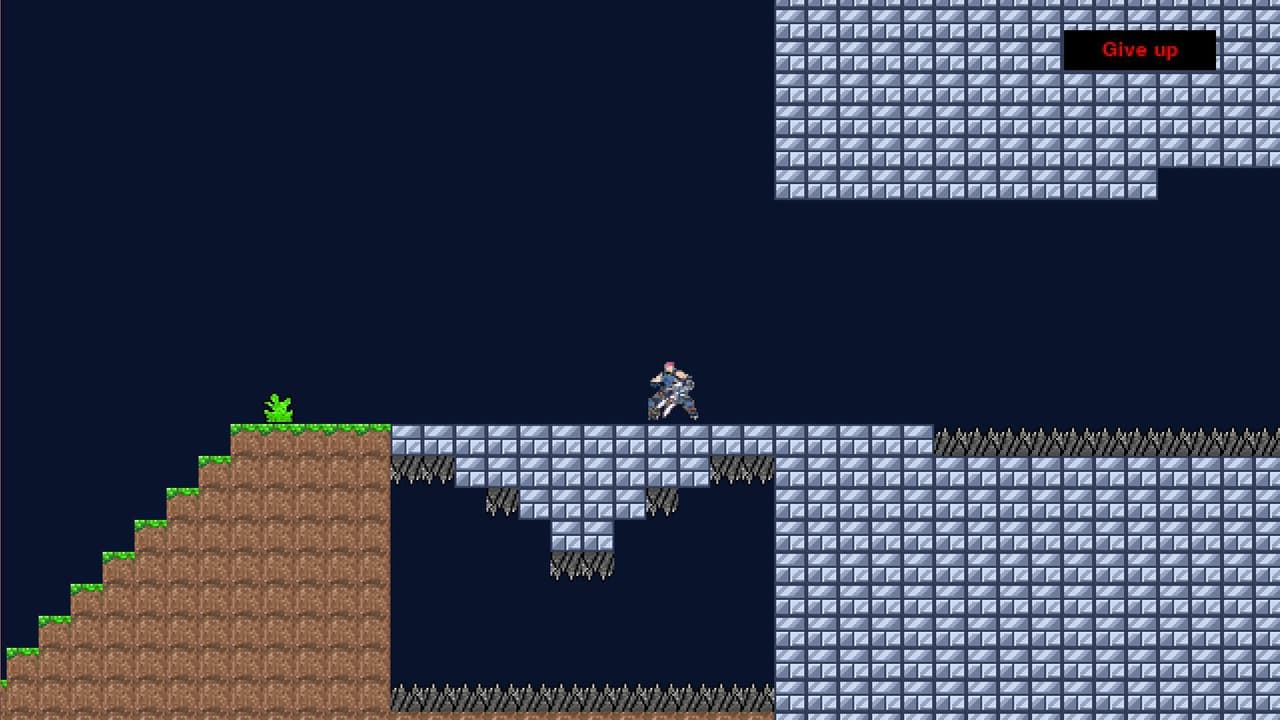 YET ANOTHER PLATFORMER BUT THIS TIME U ARE ZARYA FROM OVERWATCH WITH HER PARTICLE CANNON TO GUIDE U INSIDE A GIANT TOWER screenshot 3