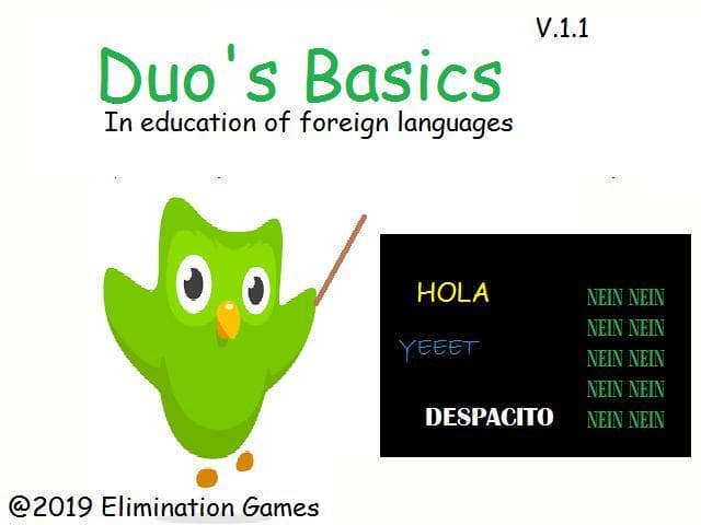 Duos Basics in Education of Foreign Languages