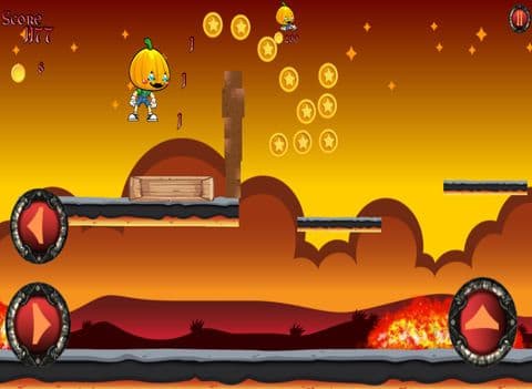 Pumpkin Boy Volcano Run screenshot 3