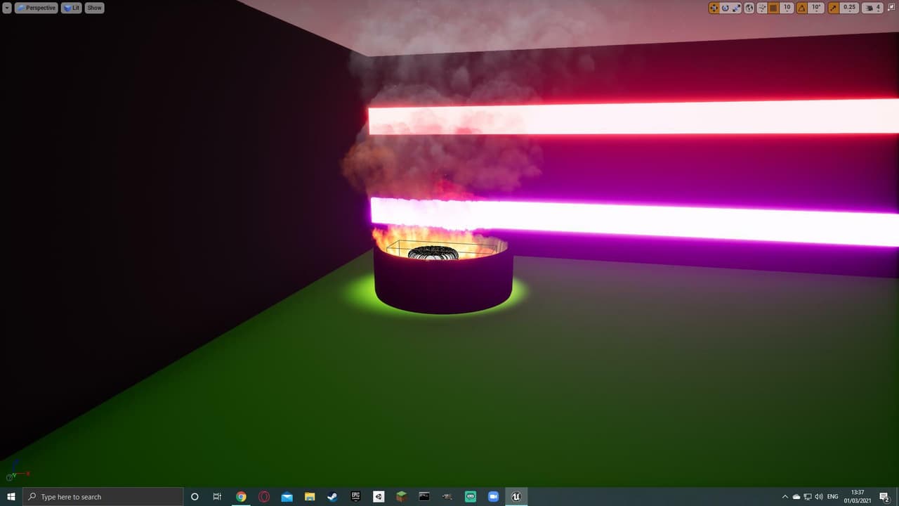 Get to the fire pit screenshot 6
