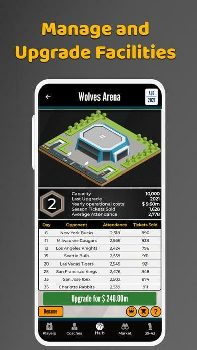 Ultimate Basketball GM screenshot 5