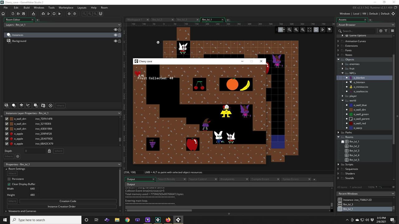 Cherry Crave maze screenshot 2