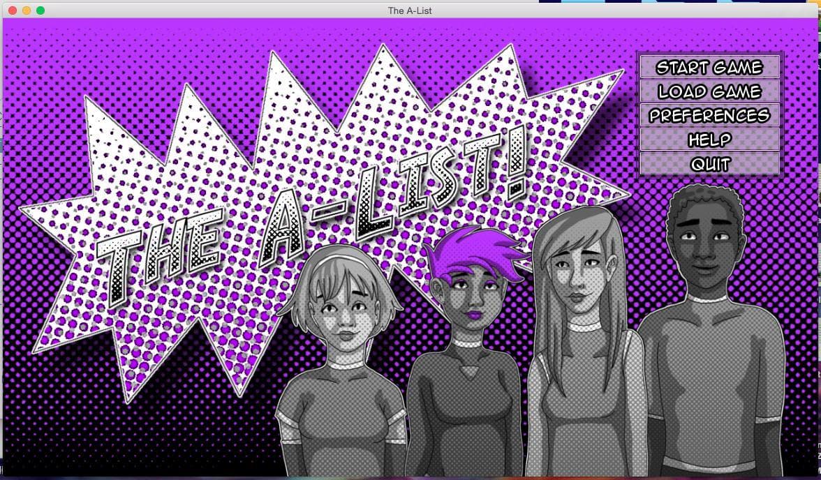 The A-List (In Development) screenshot 2