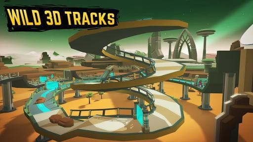 Gravity Rider: Space Bike Racing Game Online screenshot 6