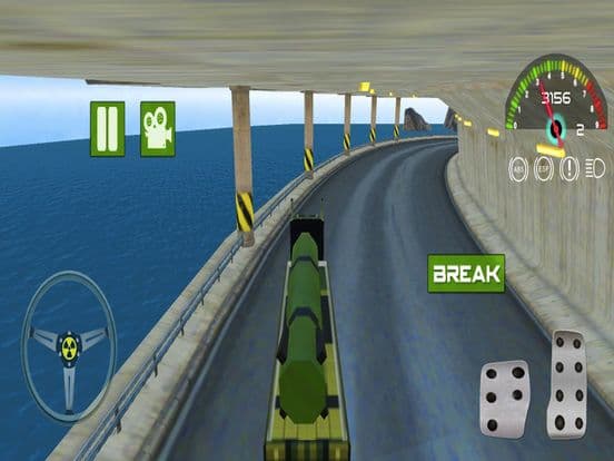 Desert Army Cargo Supply truck screenshot 4