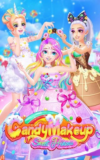 Sweet Princess Candy Makeup screenshot 2