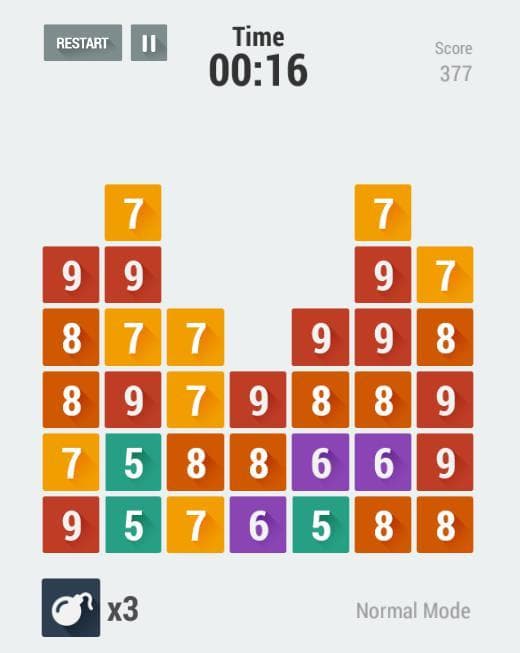 zer0 - Can you reach the tile n°0 ! screenshot 2