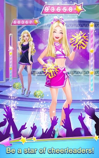 Cheerleader Clash - Fashion High School screenshot 5