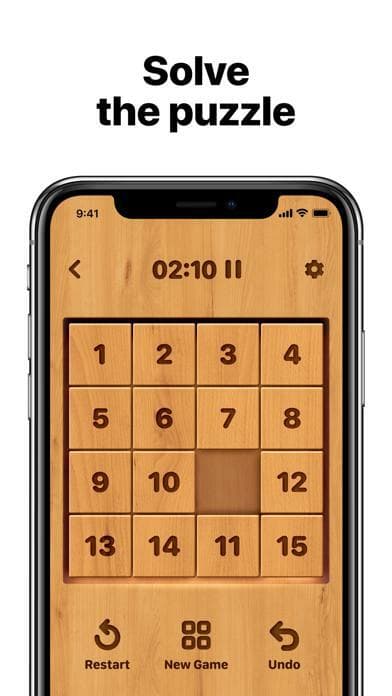 15 Puzzle: Classic Number Game screenshot 2