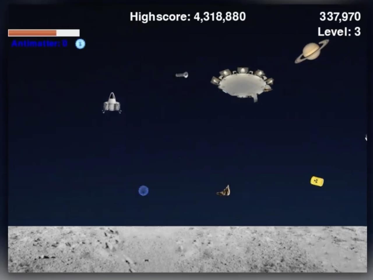 Lunar Lander (itch) (flawedSpoon) screenshot 2