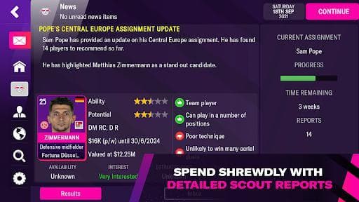 Football Manager 2022 Mobile screenshot 5