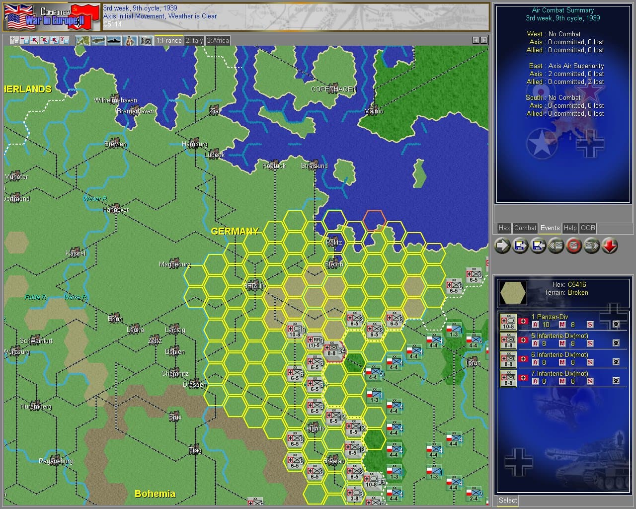 Computer War in Europe screenshot 2