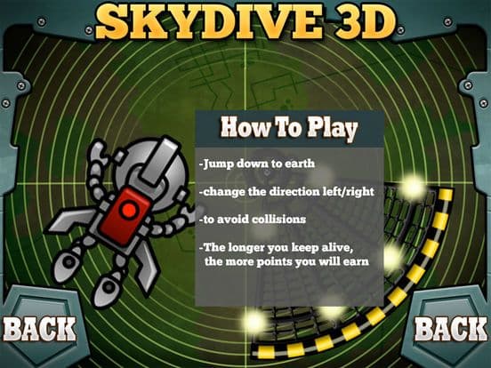 Skydive 3D FREE - The 100 mph Free Fall Trainer screenshot 3