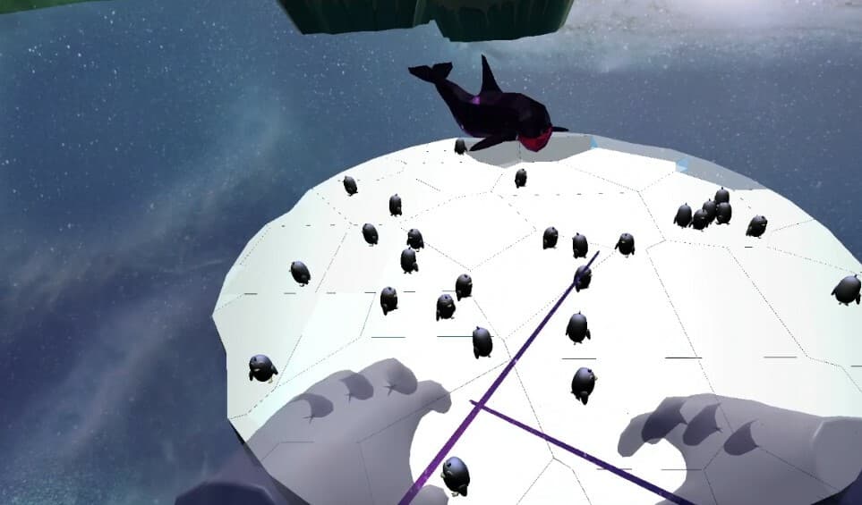 Cosmic Penguins VR screenshot 4