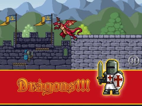A Knight Slayin Dragons - Castle Fire War screenshot 4