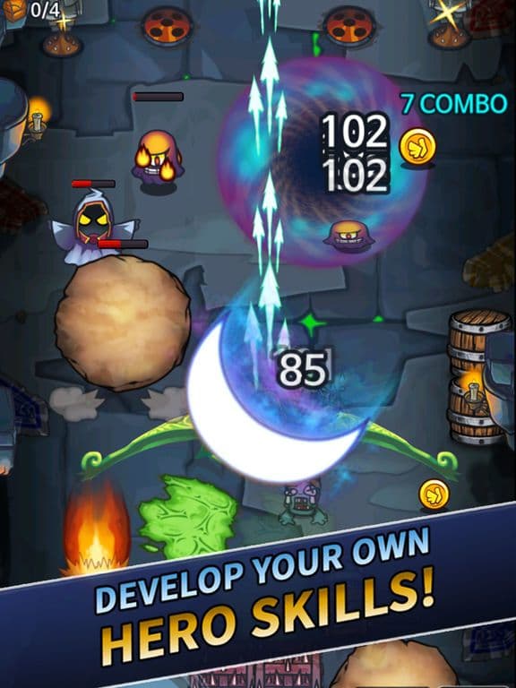 Wonder Knights: Pesadelo - Shooting RPG screenshot 5