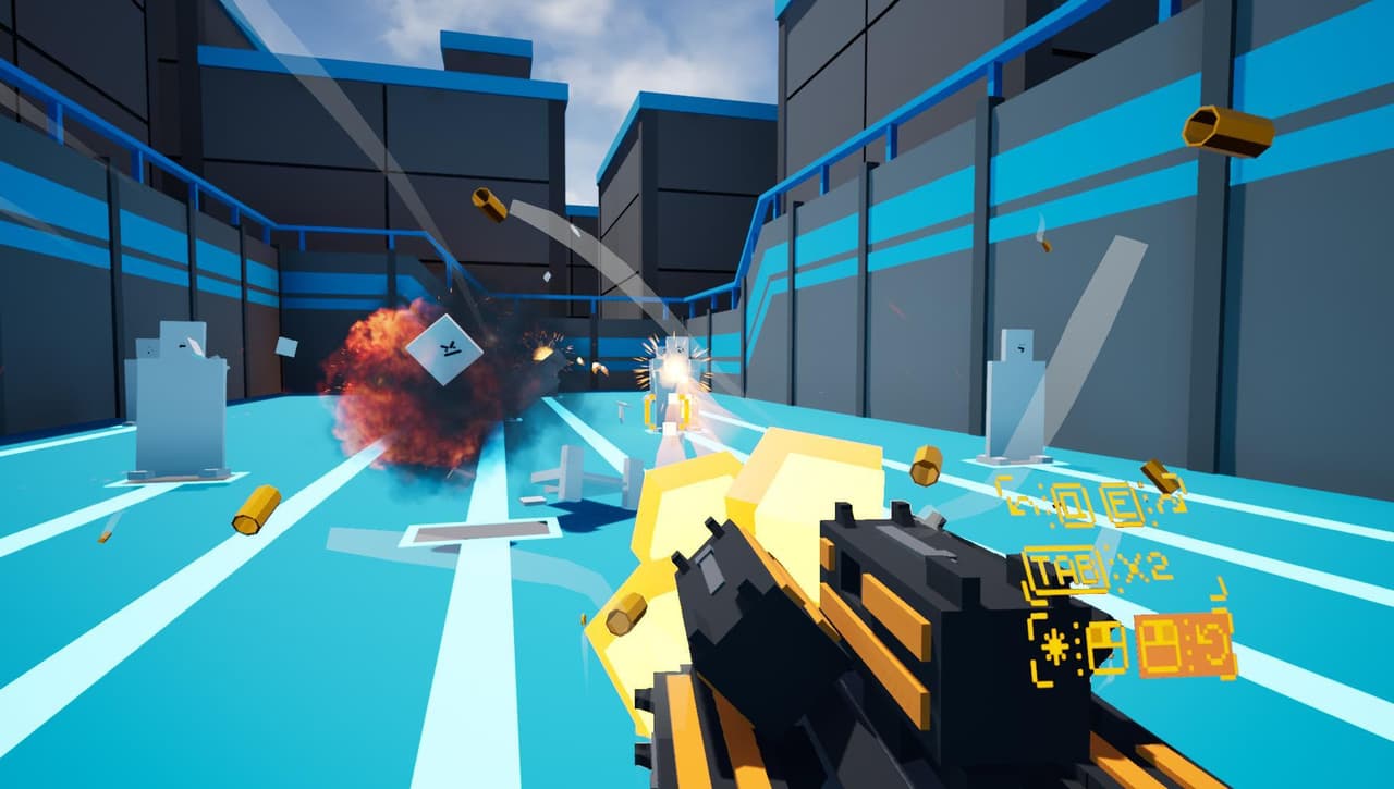 Weapon wheel (Shooting range) screenshot 3