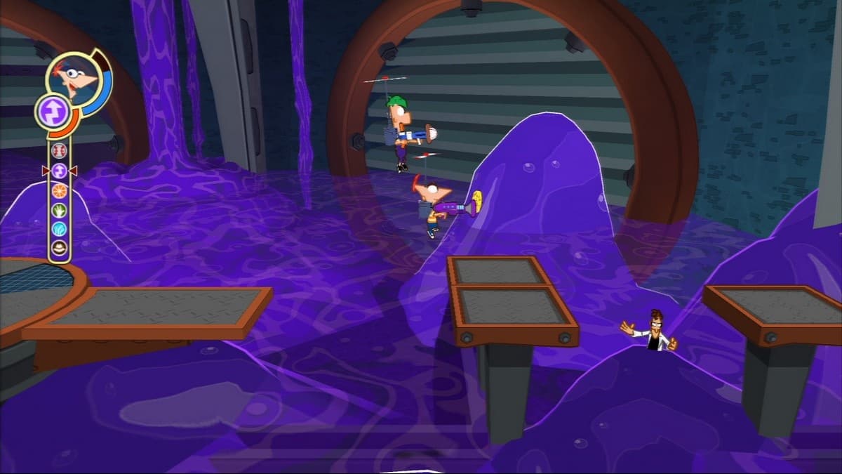 Phineas and Ferb: Across the Second Dimension screenshot 3