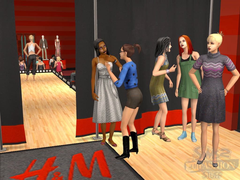 The Sims 2 H&M Fashion Stuff screenshot 2