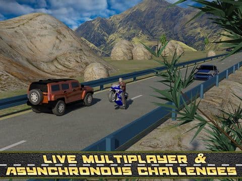 Moto Racer 3d With Traffic screenshot 2