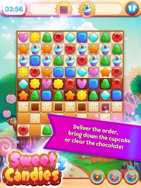 Sweet Candies 2: Match 3 Games screenshot 4