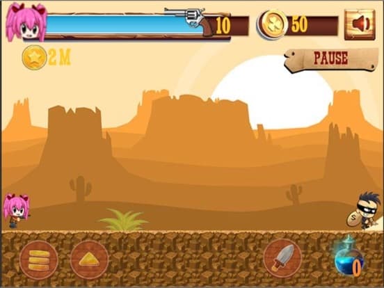 Gacha Chibi Run: Cowboy Life screenshot 3