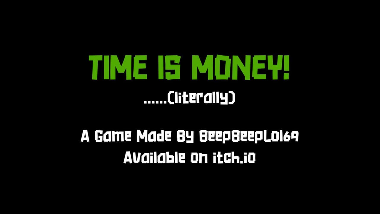 Time Is Money......(literally)