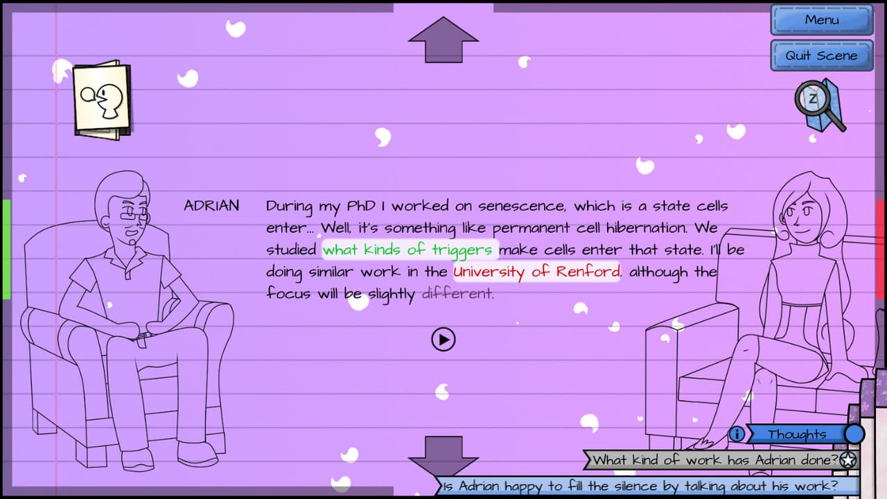 Dialogue: A Writers Story screenshot 3