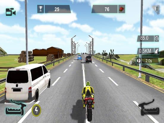 Highway Speed Bike Racer screenshot 2