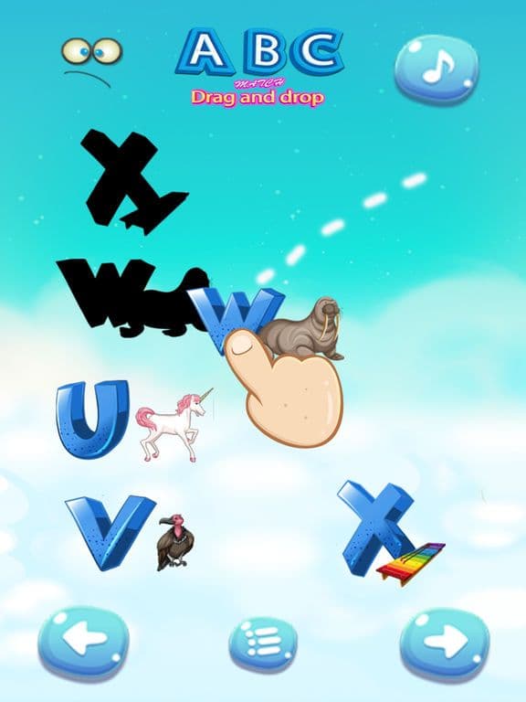 ABC MATCH Drag and drop