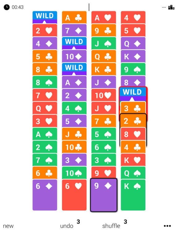 Number Solitaire screenshot 3