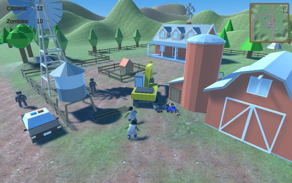 Digger vs Zombies screenshot 3