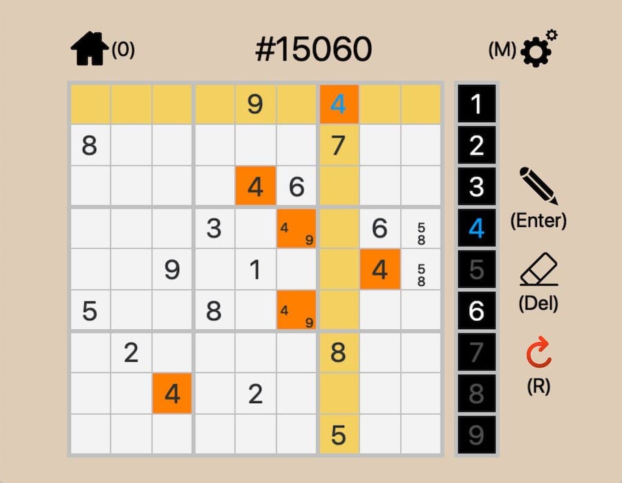 Sudoku Monster - 49,151 Hardest Puzzles screenshot 3