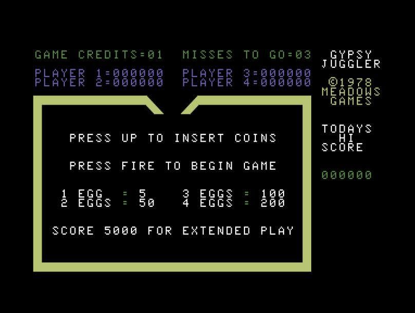 Gyspy Juggler (C64) screenshot 2