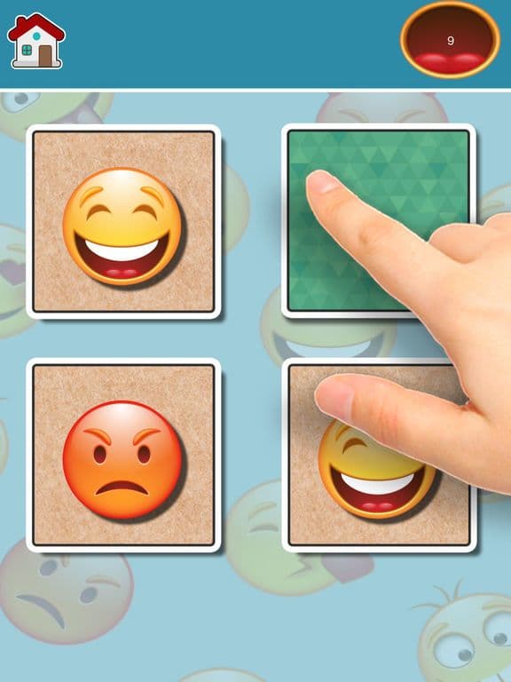 Emojis Find the Pairs Learning & memo Game screenshot 4