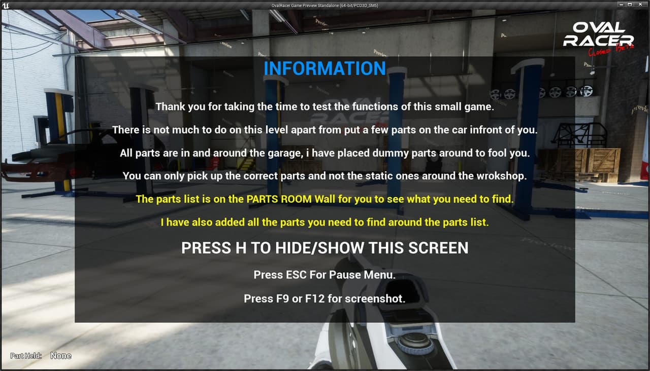 Oval RaceCar Builder screenshot 2