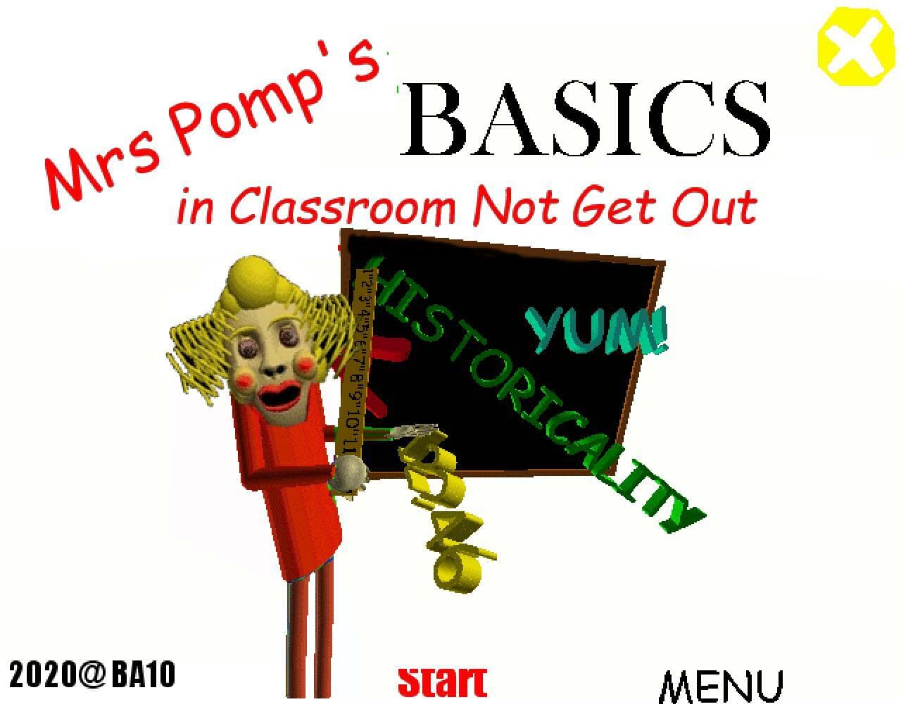 Mrs Pomps Basics in Classroom Not Get Out screenshot 2