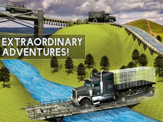 Off-Road Big Rig Truck Simulator 3D Driving School screenshot 4