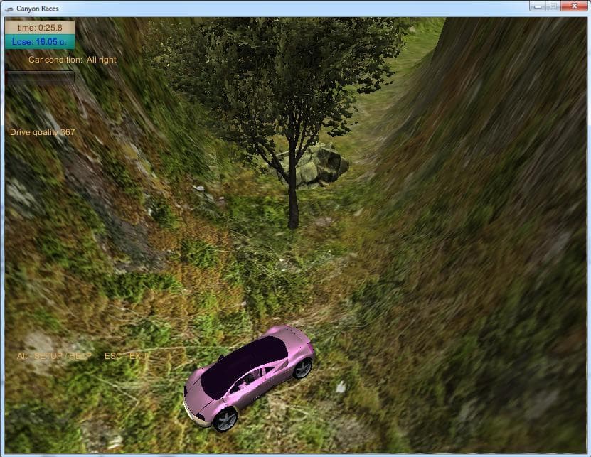 Canyon racer screenshot 4