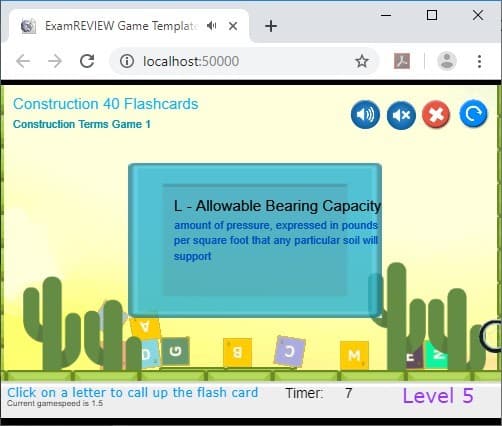 CramFLASH Construction Exams Random Flashcard Apps screenshot 6