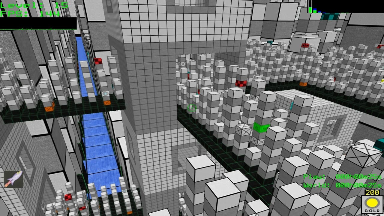 Fractal Block World