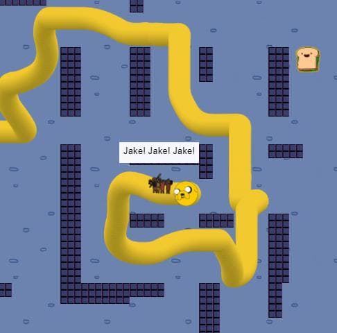 Jake in maze