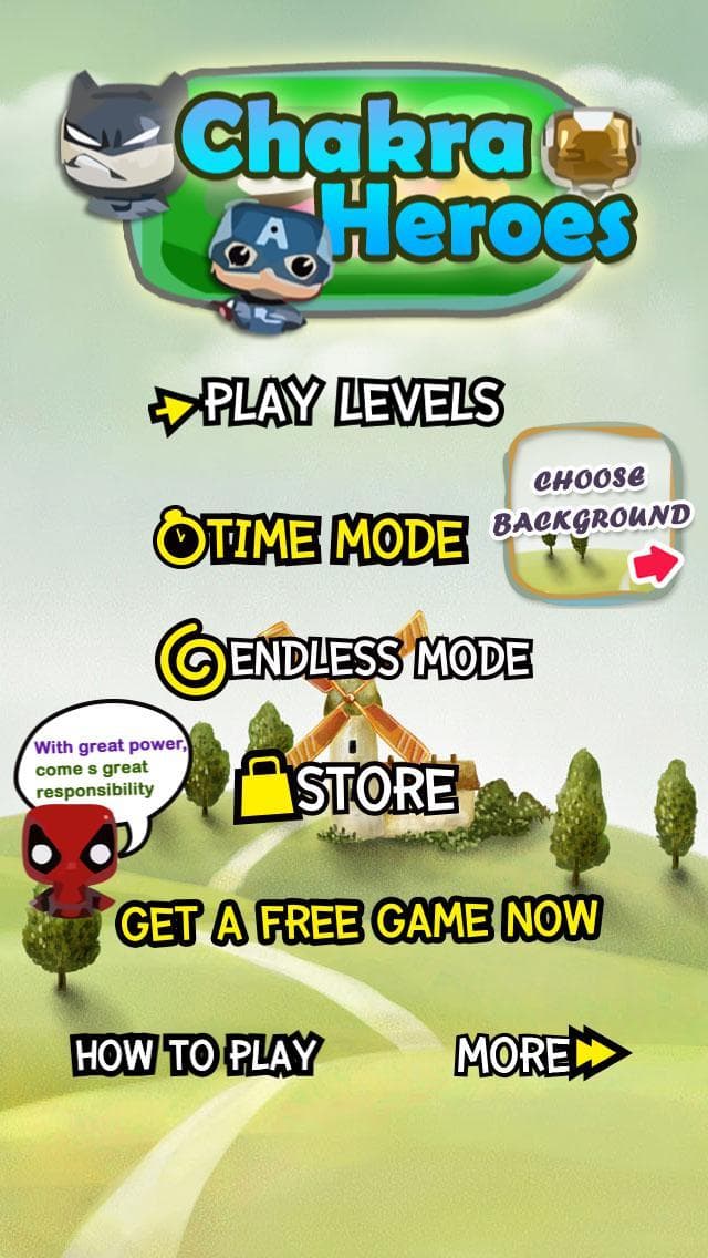 Chakra Heroes - Captain America Avengers Edition screenshot 2