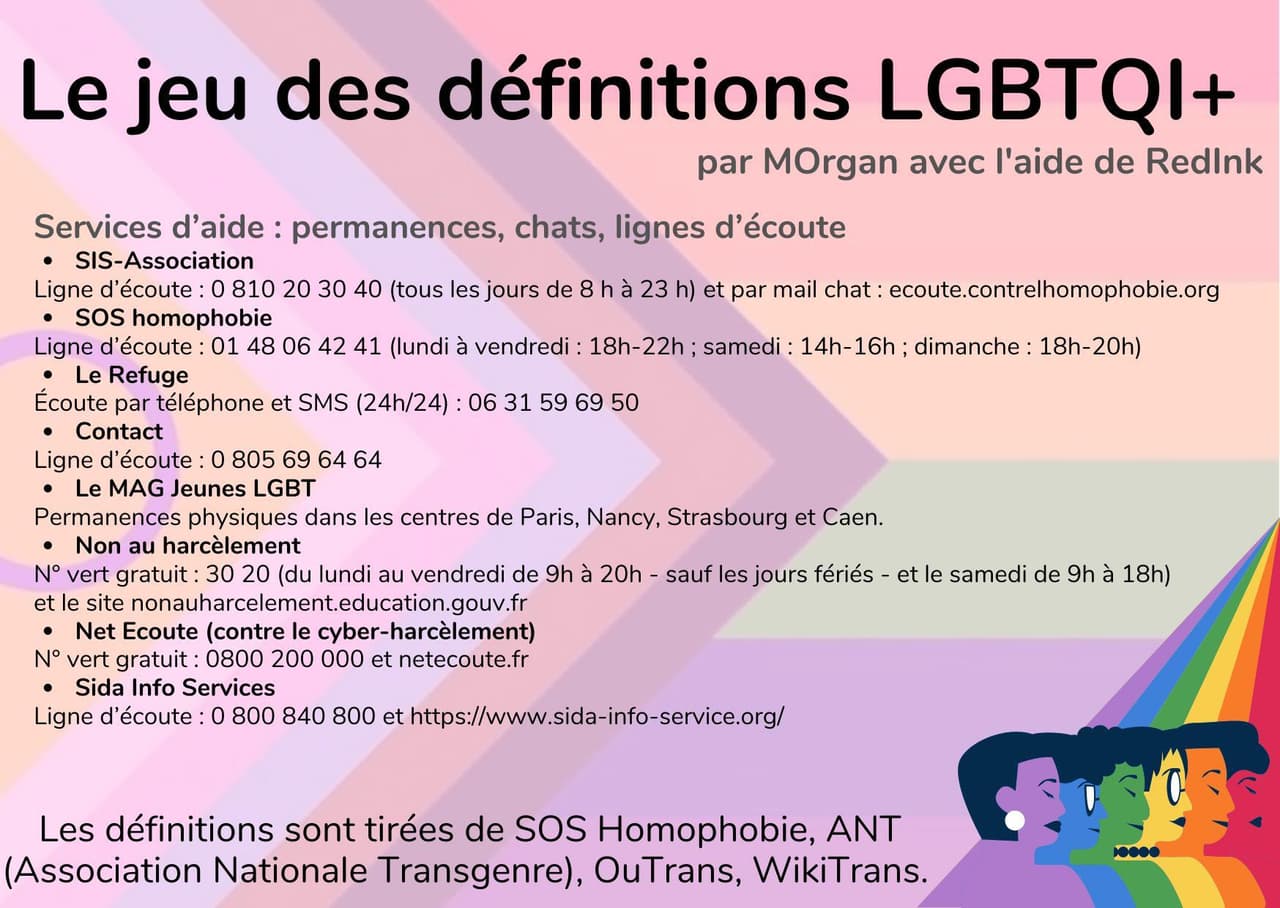 Jeu de cartes Définitions LGBTQI+ screenshot 2